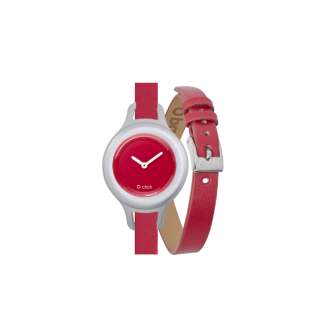 Hodinky O clock click shift Rosso