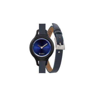 O clock click shift Blu navy watch