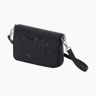 O bag pocket hello kitty Nero