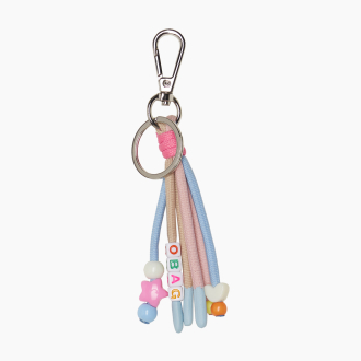 Pendant O Bag Keys Materiale Plastico+Corda Multicolour