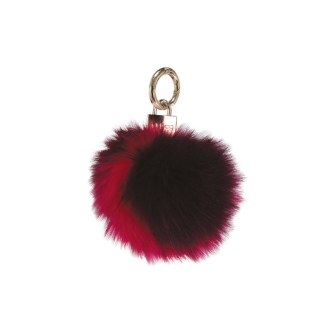 Pon Pon Bordeaux fuchsie melanžová