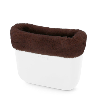 O bag mini Lapin rex Cioccolato čelenka