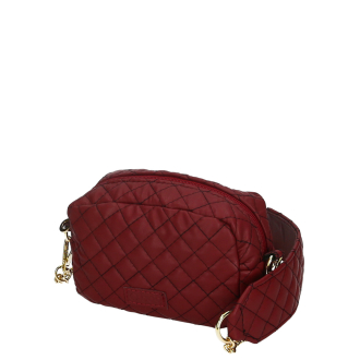 Kabelka O bag crossy Effetto nappa matelasse Bordeaux oro