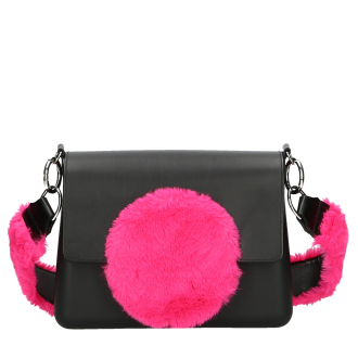 Kabelka O bag glam Nero