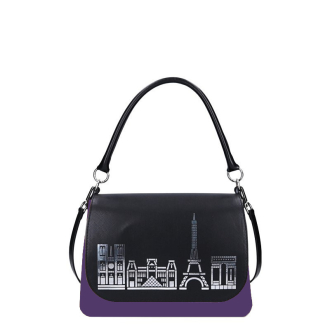 Kabelka O bag glam Melanzana