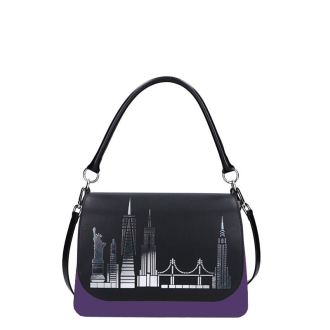 Kabelka O bag glam Melanzana
