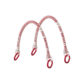 Stampa athleisure krátké rukojeti Rosso