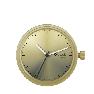 Orologio meccanismo O clock grande Soleil Gold