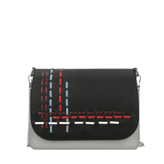 Kabelka O bag glam Grigio chiaro
