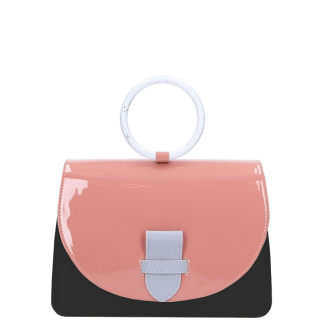 Kabelka O bag glam Nero