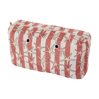 Organizér O bag beach Cotone Poliestere stampa riga + Stelle marine Erika