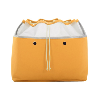 O bag beach mini Giallo organizer
