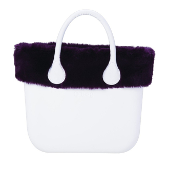 O bag standard band Lapin rex Melanzana