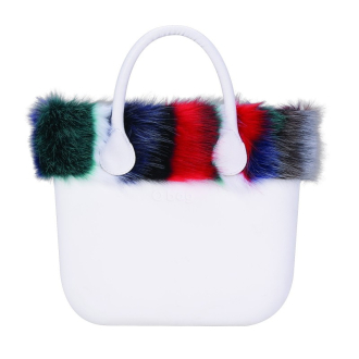 O bag mini Volpetta VĂcebarevnĂĄ Äelenka