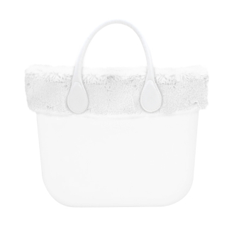 O bag standard band Lapin rex Bianco