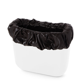O bag mini Rouche nappa band TmavÄ hnÄdĂĄ