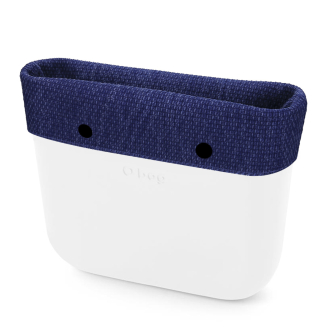 O bag standard band Effetto sacco Blu
