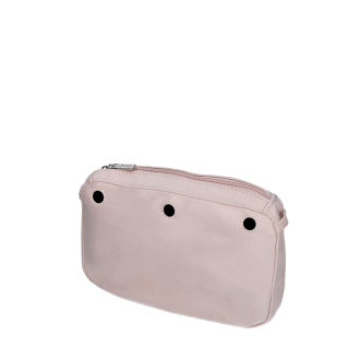 O bag glam Microfibra tinta unita Rosa kouřový organizér