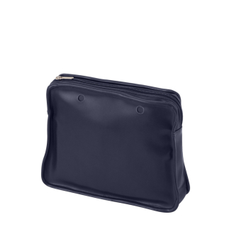 Organizér O bag reverse Passanti simil pelle nappa Blu navy