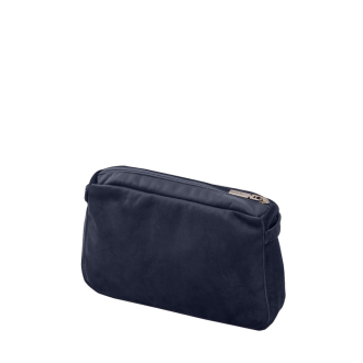 O bag glam Microfibra tinta unita Blu organiser