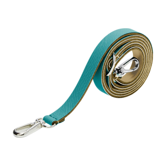 Popruh přes rameno Extraslim saffiano blue grass