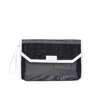 Kosmetická taška O bag Rete Bianco nero