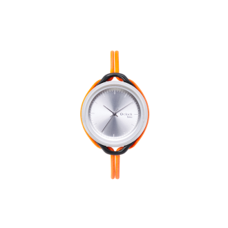 Hodinky O clock active Fluo arancione