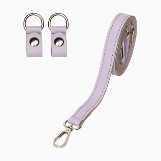 Popruh přes rameno Extraslim 110 a klipy Sintetico effetto nappa Easy Ametista