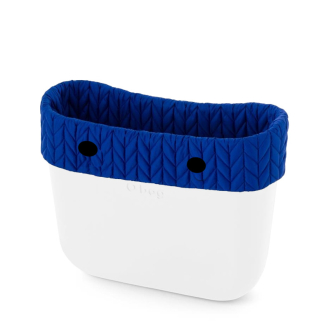 O bag mini Piumino spigato Äelenka Bluette