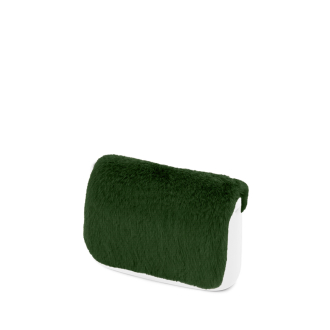 O bag flap Lapin rex Verde bosco
