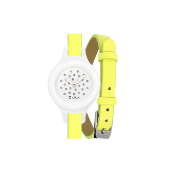 Watch O clock click shift Fluo giallo