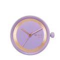 Watch mechanism O clock great Metal ring Orchid