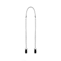 Catena eco leather shoulder strap Nero
