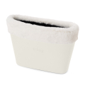 O bag urban band Lapin rex Bianco