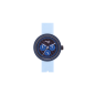 Orologio Celeste satinato O clock shift grande