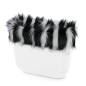 O bag mini Volpe Bianco Nero čelenka
