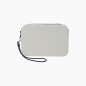 Kosmetická taška O Bag Fiesta Silicone Bianco/Blu Navy