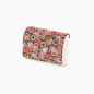 O bag flap Pocket Lace Bloom Nero