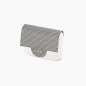 Flap O Pocket Tessuto Tecno Caucciu Design Spigato Black