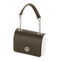 O bag pocket flap Effetto bottalato con manichetto Lichen