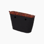 O bag mini Tweed boucle` Fucsia rose organiser