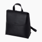 Backpack O bag budapest Sintetico nappa easy Nero