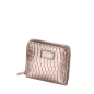 Wallet O half wally Reflective coconut print Gunmetal