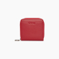 Wallet O half wally basilea Sintetico nappa easy Rosso scarlatto