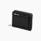 Wallet O half wally hello kitty tessuto gommato Nero Mix Colori