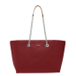 O bag chelsea ecopelle texture check Rosso