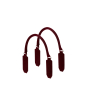 Short handles Tubolare flat ponyskin effect India