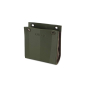 Kabelka na tělo O double mini Spigata texture ecopelle suede Military