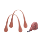 Rukojeti a popruh přes rameno O bag square Terracotta
