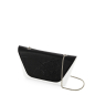 O bag sheen Saffiano orchid flap Nero
